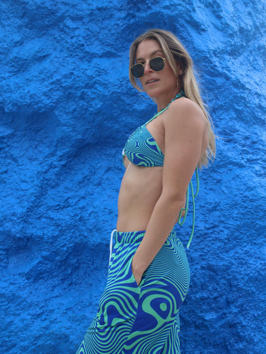 Warped • Wide Leg Lounge Pant