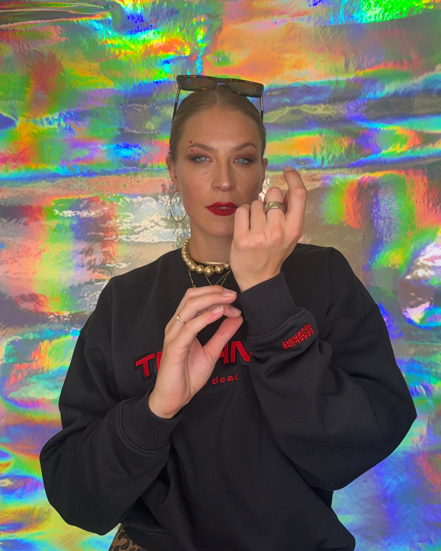 Techno (isn't dead) • Oversized Crewneck