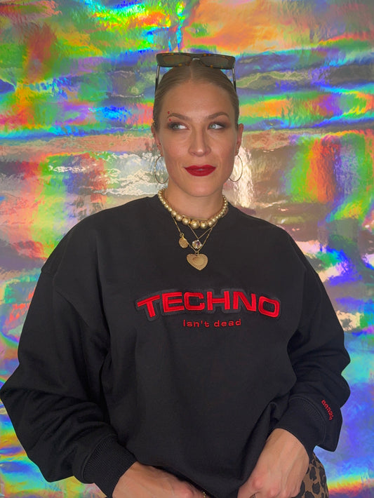 Techno (isn't dead) • Oversized Crewneck