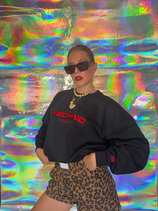 Techno (isn't dead) • Oversized Crewneck